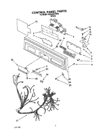 03 - Control Panel, Literature And Optional parts for Kitchenaid Dishwasher KUDA23ZYWH0 from AppliancePartsPros.com