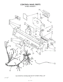 04 - Control Panel , Literature And Optional parts for Whirlpool Dishwasher 4KUDS220T1 from AppliancePartsPros.com