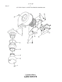 03 - Blower parts for Whirlpool Dishwasher 4KUDI220T3 from AppliancePartsPros.com