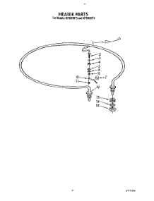 07 - Heater parts for Kitchenaid Dishwasher KPDI620T3 from AppliancePartsPros.com