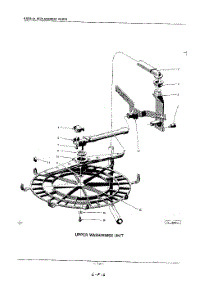 09 - Upper Wash / Rinse parts for Kitchenaid Dishwasher KDSS21 from AppliancePartsPros.com