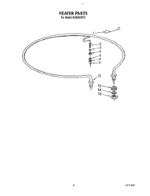 07 - Heater parts for Kitchenaid Dishwasher KUDB220T2 from AppliancePartsPros.com