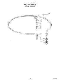 07 - Heater parts for Kitchenaid Dishwasher KUDM220T1 from AppliancePartsPros.com