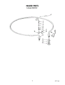 06 - Heater parts for Kitchenaid Dishwasher KPDC610S1 from AppliancePartsPros.com