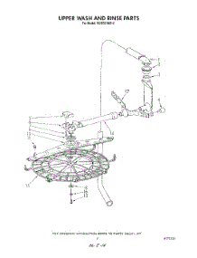 09 - Upper Wash And Rinse parts for Kitchenaid Dishwasher KUDS21MS2 from AppliancePartsPros.com