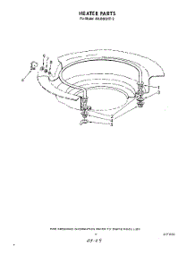 07 - Heater parts for Whirlpool Dishwasher 4KUDS220T2 from AppliancePartsPros.com