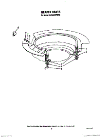07 - Heater parts for Kitchenaid Dishwasher KUDA220TWH3 from AppliancePartsPros.com