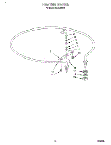 06 - Heater parts for Kitchenaid Dishwasher KUDJ230Y3 from AppliancePartsPros.com