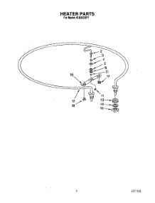 06 - Heater parts for Kitchenaid Dishwasher KUDD230Y1 from AppliancePartsPros.com