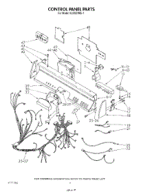 04 - Control Panel , Literature And Optional parts for Kitchenaid Dishwasher KUDS21MS1 from AppliancePartsPros.com