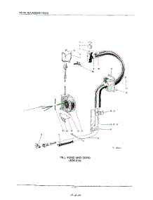 15 - Fill Hose And Cord Kdc-61A parts for Kitchenaid Dishwasher KUDB21S0 from AppliancePartsPros.com