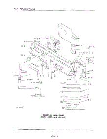 04 - Kdb-21, Kdc-21A And Kdc-61A parts for Kitchenaid Dishwasher KDC61A from AppliancePartsPros.com