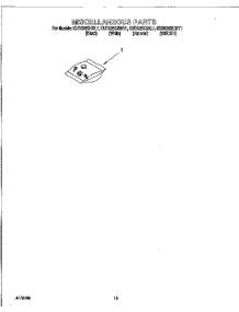 12 - Miscellaneous, Optional parts for Kitchenaid Dishwasher KUDS25SHBT1 from AppliancePartsPros.com