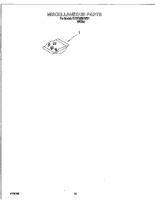 12 - Miscellaneous, Optional parts for Kitchenaid Dishwasher KUDY25SHWH1 from AppliancePartsPros.com