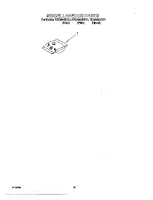 12 - Miscellaneous, Optional parts for Kitchenaid Dishwasher KUDR25SHWH1 from AppliancePartsPros.com