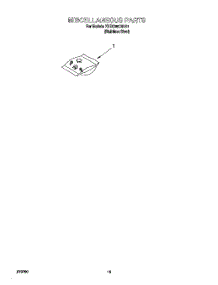 12 - Miscellaneous, Lit / Optional parts for Kitchenaid Dishwasher KUDC25CHSS1 from AppliancePartsPros.com