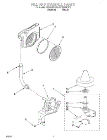 06 - Fill And Overfill parts for Kitchenaid Dishwasher KUDS25SHBS0 from AppliancePartsPros.com
