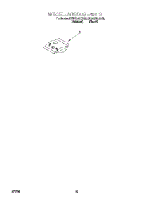 12 - Miscellaneous, Lit / Optional parts for Kitchenaid Dishwasher KUDS24SEBS5 from AppliancePartsPros.com