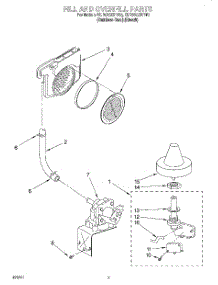 06 - Fill And Overfill parts for Kitchenaid Dishwasher KUDC25CHSS0 from AppliancePartsPros.com