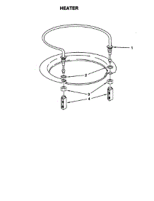 Heater parts for Kitchenaid Dishwasher KUDS25SEWH0 from AppliancePartsPros.com