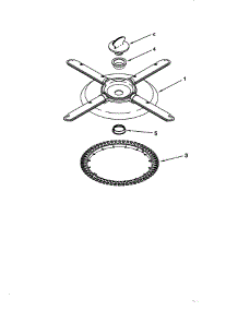 Lower Washarm And Strainer parts for Kitchenaid Dishwasher KUDC24SESS24 from AppliancePartsPros.com