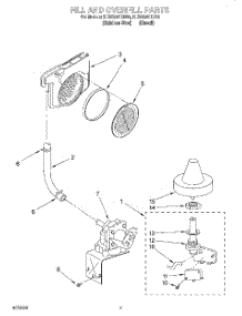 06 - Fill & Overfill parts for Kitchenaid Dishwasher KUDS24SEBT4 from AppliancePartsPros.com