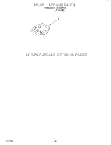 12 - Miscellaneous, Lit / Optional parts for Kitchenaid Dishwasher KUDS24SEBT0 from AppliancePartsPros.com