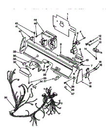 Control Panel parts for Kitchenaid Dishwasher KUDH230YH0 from AppliancePartsPros.com