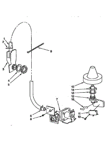 Fill And Overfill parts for Kitchenaid Dishwasher KUDH230YH0 from AppliancePartsPros.com