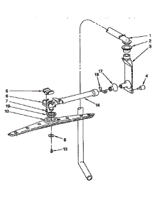 Upper Wash And Rinse parts for Kitchenaid Dishwasher KUDH230YH0 from AppliancePartsPros.com