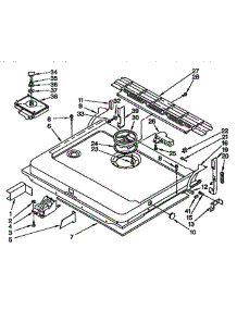 Door And Latch parts for Kitchenaid Dishwasher KUDH230YH0 from AppliancePartsPros.com