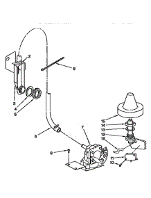 Fill And Overfill parts for Kitchenaid Dishwasher KUDI23HBW0 from AppliancePartsPros.com