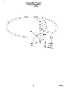 06 - Heater parts for Kitchenaid Dishwasher KUDD230YWH1 from AppliancePartsPros.com