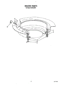 07 - Heater parts for Kitchenaid Dishwasher KUDS220T4 from AppliancePartsPros.com