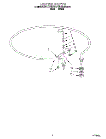 06 - Heater parts for Kitchenaid Dishwasher KUDG23HBWH0 from AppliancePartsPros.com