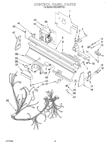 03 - Control Panel, Lit / Optional parts for Kitchenaid Dishwasher KUDJ230YAL1 from AppliancePartsPros.com
