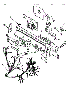 Control Panel parts for Kitchenaid Dishwasher KUDT23HY3 from AppliancePartsPros.com