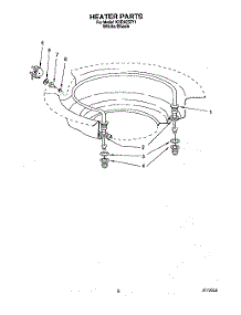 06 - Heater parts for Kitchenaid Dishwasher KUDA23ZY1 from AppliancePartsPros.com