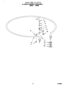 06 - Heater parts for Kitchenaid Dishwasher KUDP230B0 from AppliancePartsPros.com