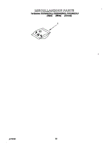 12 - Miscellaneous, Lit / Optional parts for Kitchenaid Dishwasher KUDR24SEAL2 from AppliancePartsPros.com