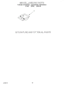 12 - Miscellaneous, Lit / Optional parts for Kitchenaid Dishwasher KUDS24SEBL1 from AppliancePartsPros.com