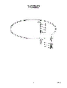 07 - Heater parts for Kitchenaid Dishwasher KUDB220T5 from AppliancePartsPros.com