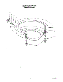 07 - Heater parts for Kitchenaid Dishwasher KUDA23SY0 from AppliancePartsPros.com