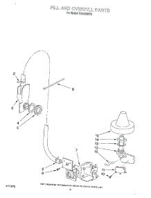 07 - Fill And Overfill parts for Kitchenaid Dishwasher KUDJ23HY2 from AppliancePartsPros.com
