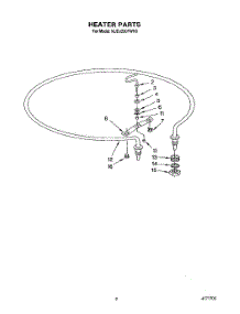 07 - Heater parts for Kitchenaid Dishwasher KUDJ230YWH0 from AppliancePartsPros.com