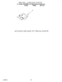 12 - Miscellaneous, Lit / Optional parts for Kitchenaid Dishwasher KUDS24SEBL4 from AppliancePartsPros.com