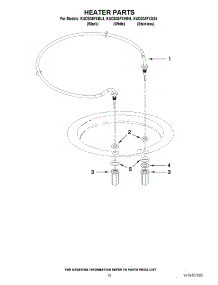 08 - Heater Parts parts for Kitchenaid Dishwasher KUDS35FXBL4 from AppliancePartsPros.com