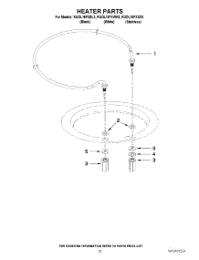 08 - Heater Parts parts for Kitchenaid Dishwasher KUDL15FXBL3 from AppliancePartsPros.com
