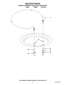 08 - Heater Parts parts for Kitchenaid Dishwasher KUDL15FXBL2 from AppliancePartsPros.com