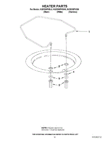08 - Heater Parts parts for Kitchenaid Dishwasher KUDC03FVSS5 from AppliancePartsPros.com